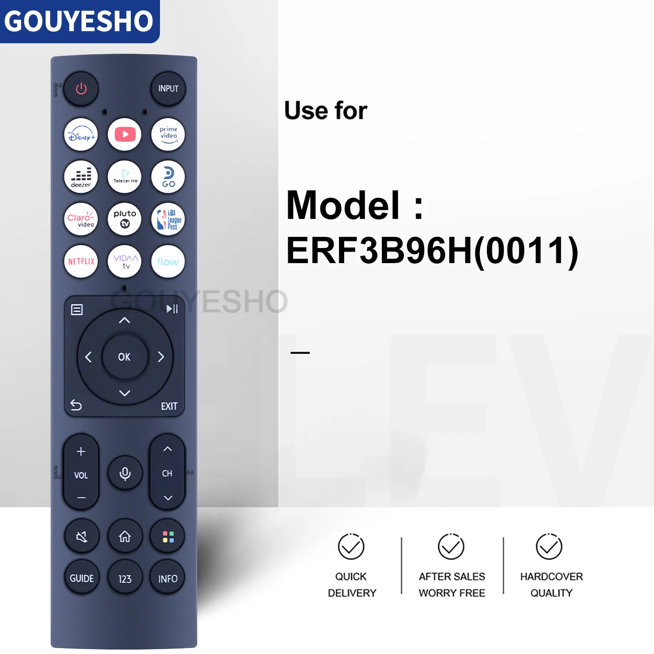 Imagem -03 - Controle Remoto para Hisense Smart tv Novo Erf3b96h 0011