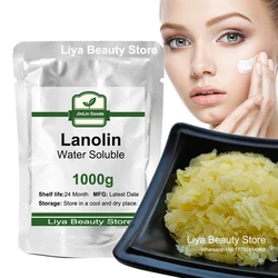 Water Soluble Lanolin PEG 75 Moisturizing Anti Wrinkle Tender Face Skin Care Cosmetic Raw Materia