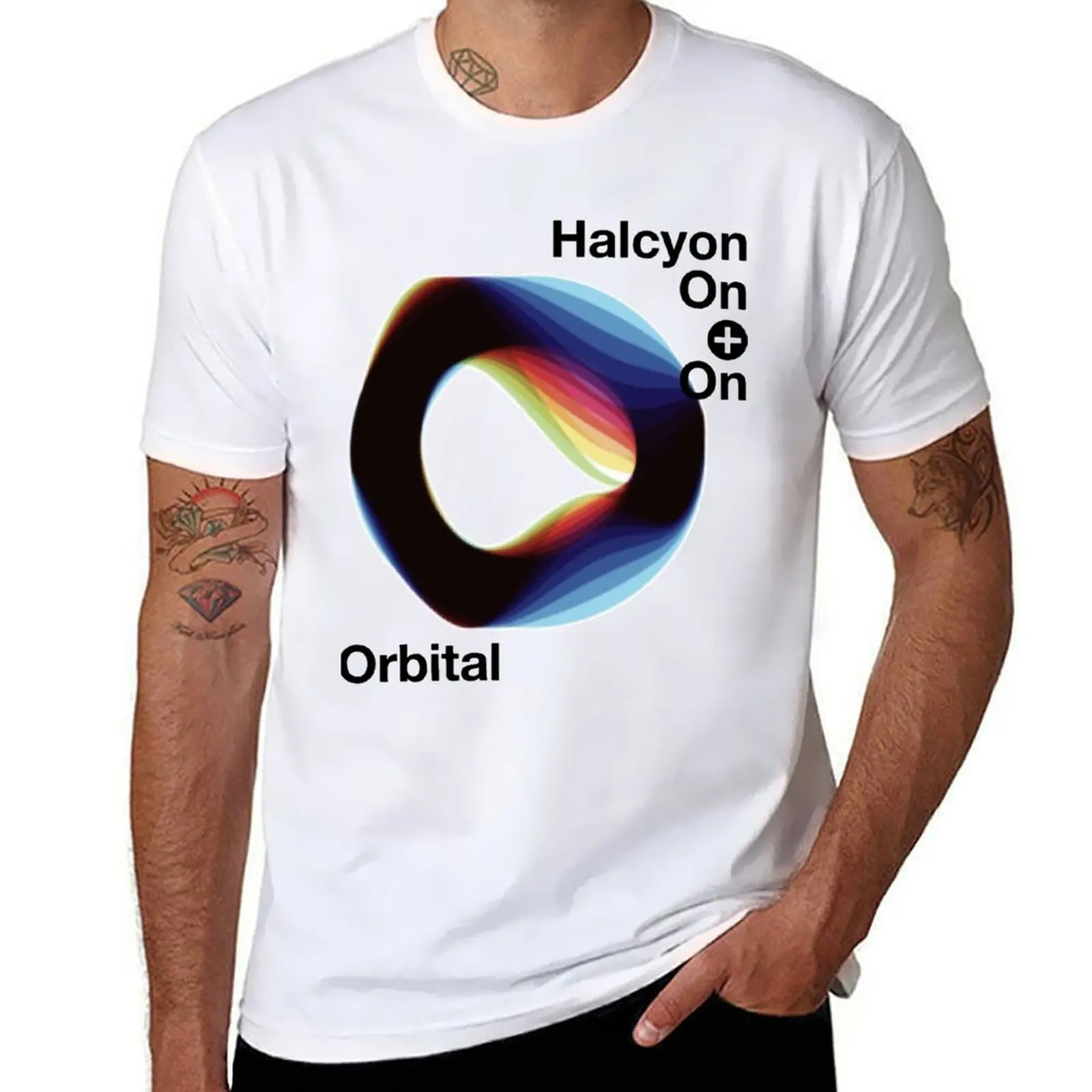 

Orbital Halcyon On T-Shirt Holiday Party Tee Shirt