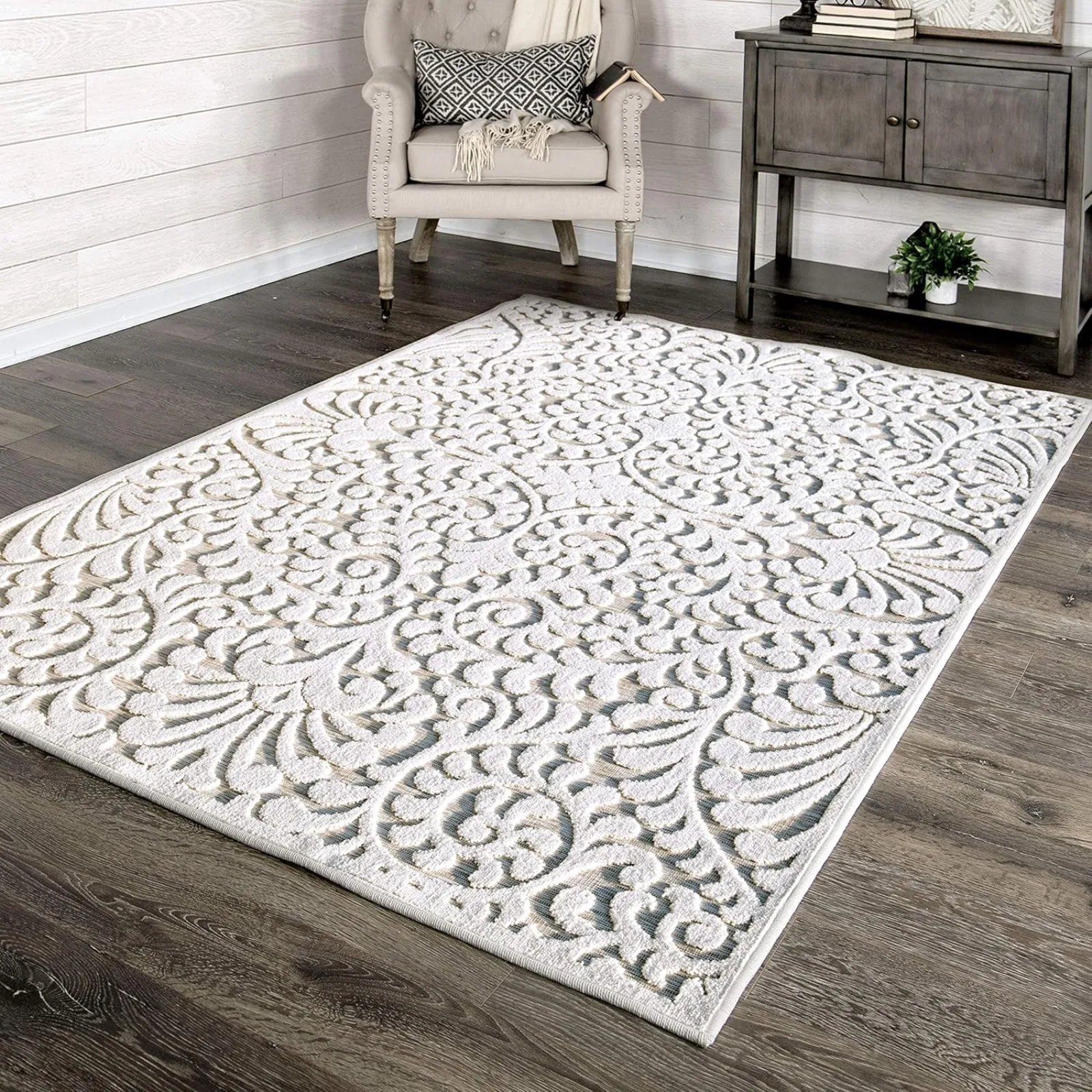 US My by Orian Bluebonnets Area Rug, 1'11