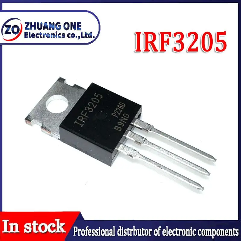 

10PCS IRF3205PBF IRF3205 TO-220 IRF3710 IRF3808 IRF4905 IRF5210 IRF5305 IRF8010 IRF3708 IRF1404 IRF1405 IRF1407 IRF2804 IRF2807