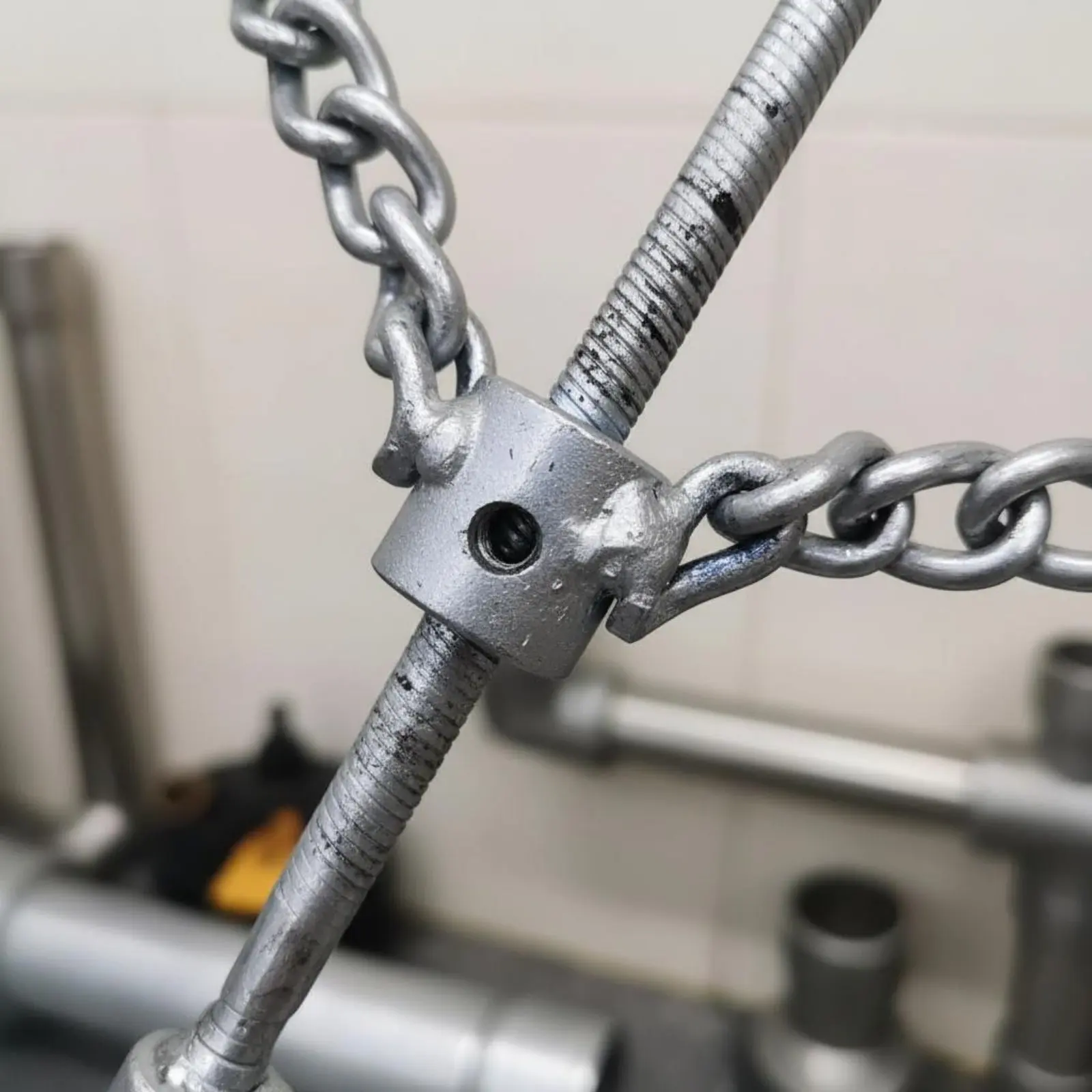 

16mm Auger Chain Head Hard Object Removal Drain Cleaning Chain Knocker for Plumbers