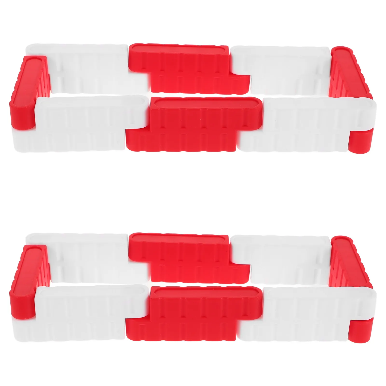 

16Pcs Racing Track Barrier Set Mini Roadblocks for Rc Drift Field Fence Precision Crafted Rc Car Racing Accessories