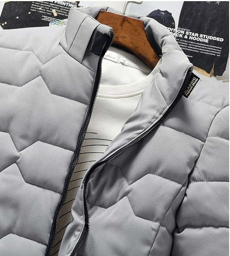 2022 Autumn Winter Mens Cotton Padded Jackets Men\'s Fashion Casual Outdoor Jackets Warm Coat Male Outwear Thicken Down Coats