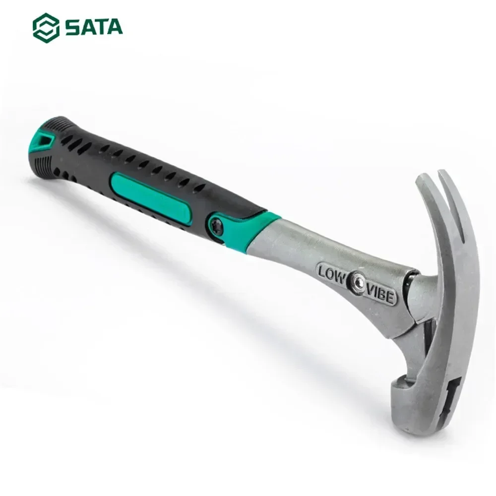 SATA CR-MO High Hardness High Quality Hammer Ergonomically Designed Shock Absorbing Hammer for Electrician Carpenter