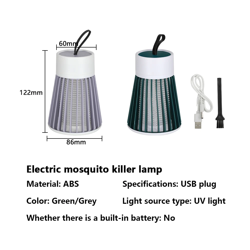 USB DC 5V Mosquito Repellent Supplies Kills Electric Mosquitoes Lamps USB Direct Insertion UV Kill Electric Flies Lights