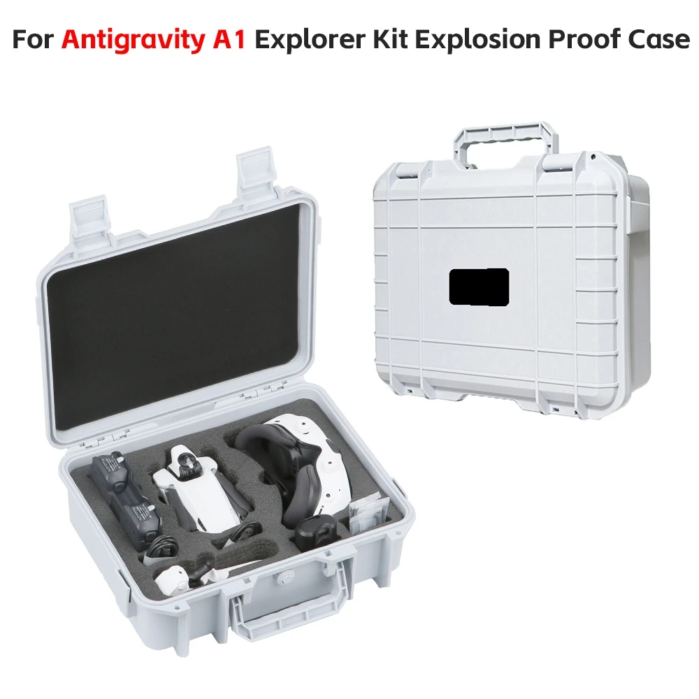 صندوق أمان محمول مقاوم للانفجار لحقيبة حمل مضادة للجاذبية مقاس A1 بغطاء صلب مقاوم للماء #5