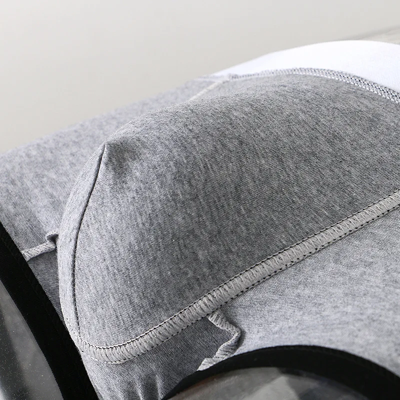 3d Drawings Cotton Underwear Men Funny Boxers Wolf Square Panties Animal Print Humor Underpants Male Shorts U Convex Undewear