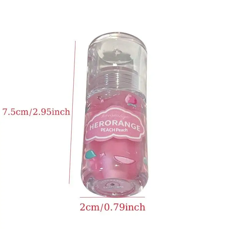 NIEUWE HERORANGE 1/3 Stuks Fruitsmaak Lipolie Hydraterende Lippenbalsem Lipgloss Lip Primer Lip Care Make-Up
