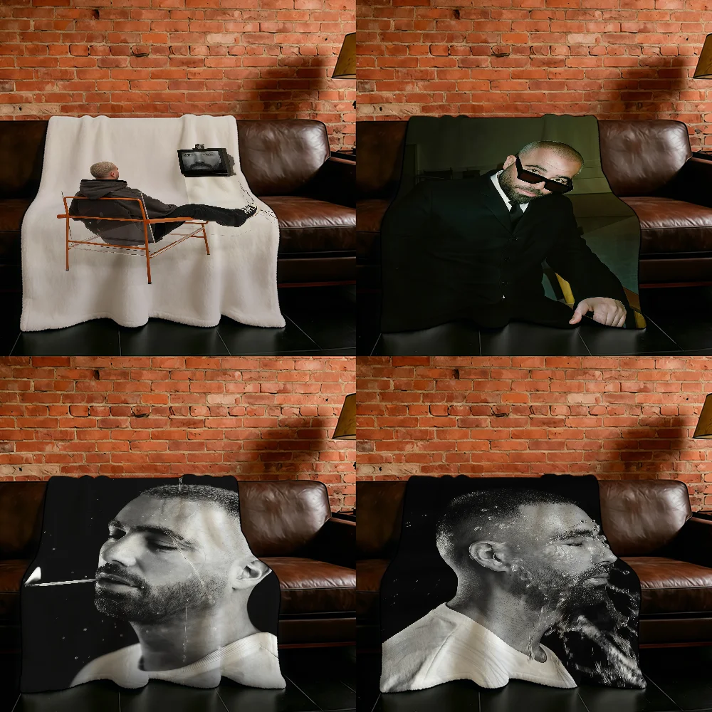 Singer O-Omer Adam Blanket Flannel Warm Soft Throw Blanket For Room Sofa Childish Birthday Gifts