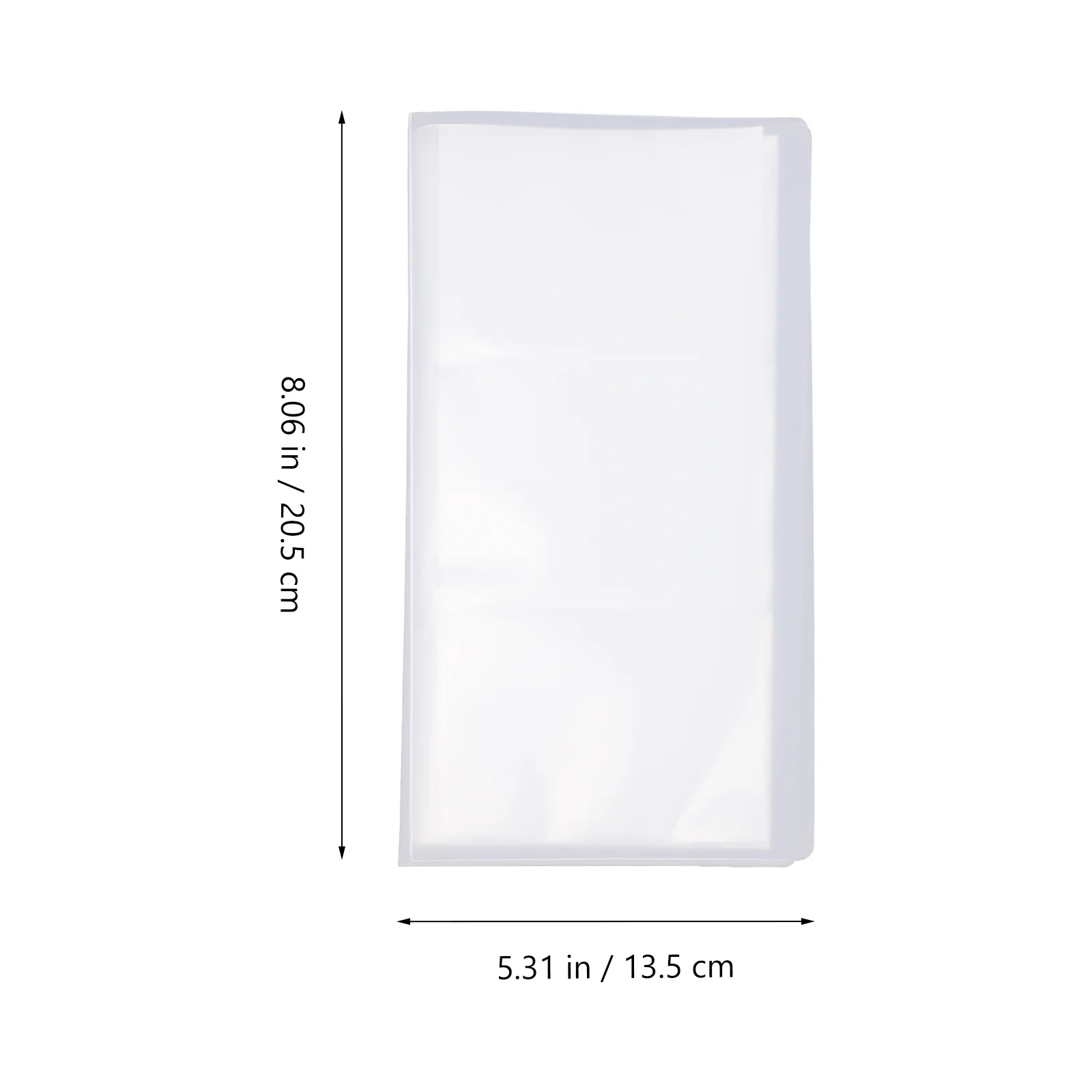 

Clear Transparent Jewelry Organizer Book Portable PVC Storage Album for Travel Earrings Rings Necklaces Travel Jewelry Organizer