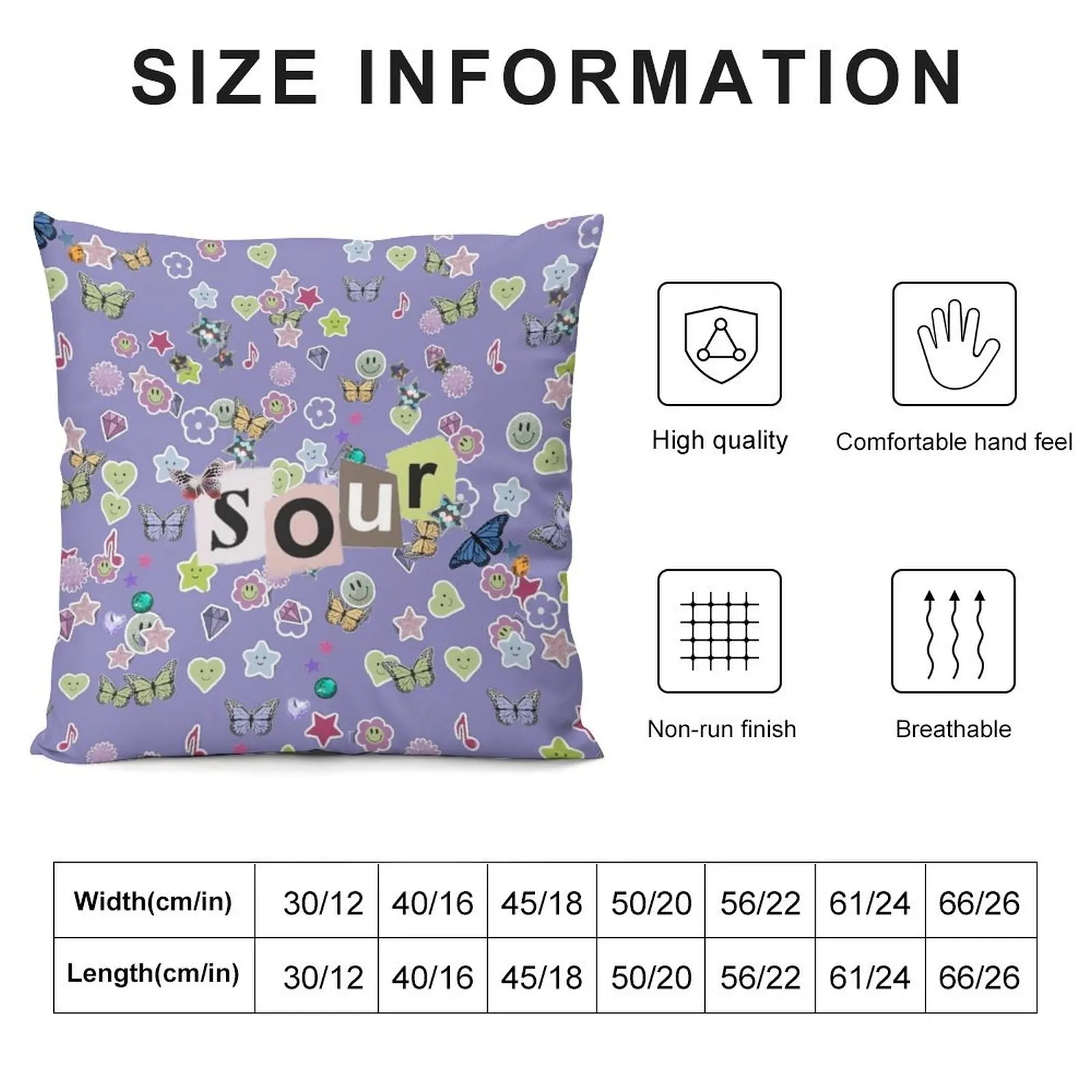 Sour Designs (Available in several products) Throw Pillow Christmas Pillows Sofa Cushions pillow