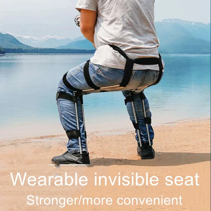 Chairless chair wearable invisible seat artifact exoskeleton chairless chair chair human wearable chair magic