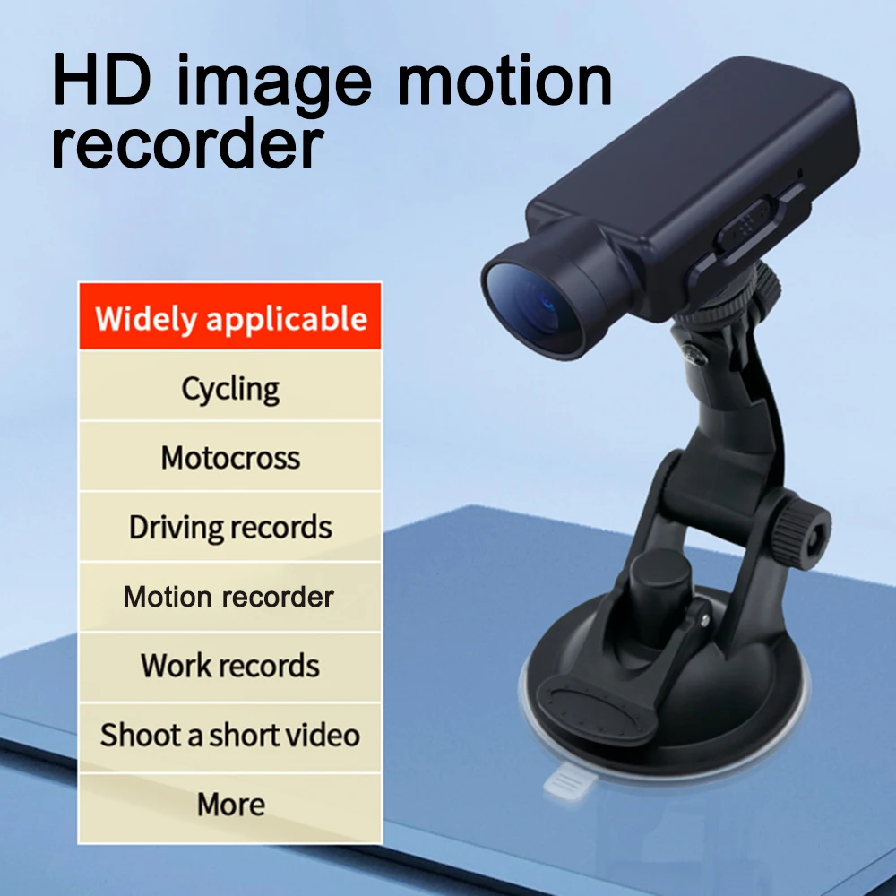 Full Hd 1080P Mini Sports Dv Camera Bike Motorcycle Helmet Action Dvr Video Vlog Recording Camera Perfect for Outdoor Sports