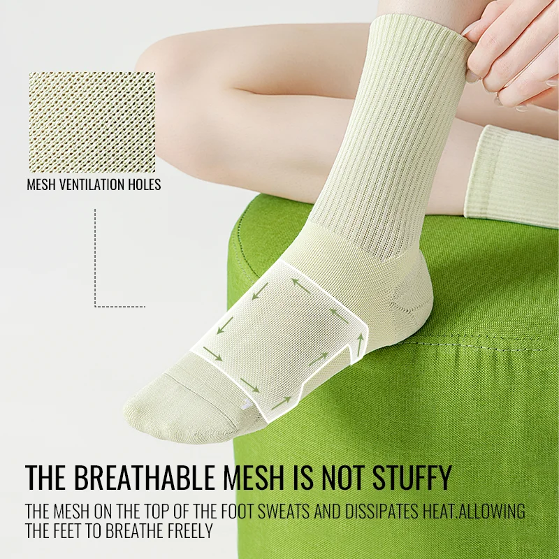 MiiOW Marathon Athletic Socks Running Tennis Basketball Badminton Moisture Wicking Thick Terry Cushioned Elite Sports Crew Sock