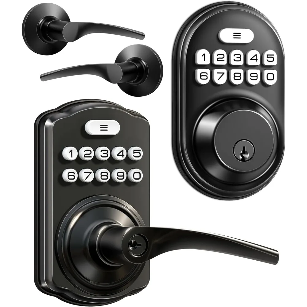 Veise Tastatur-Türschloss mit Griffen