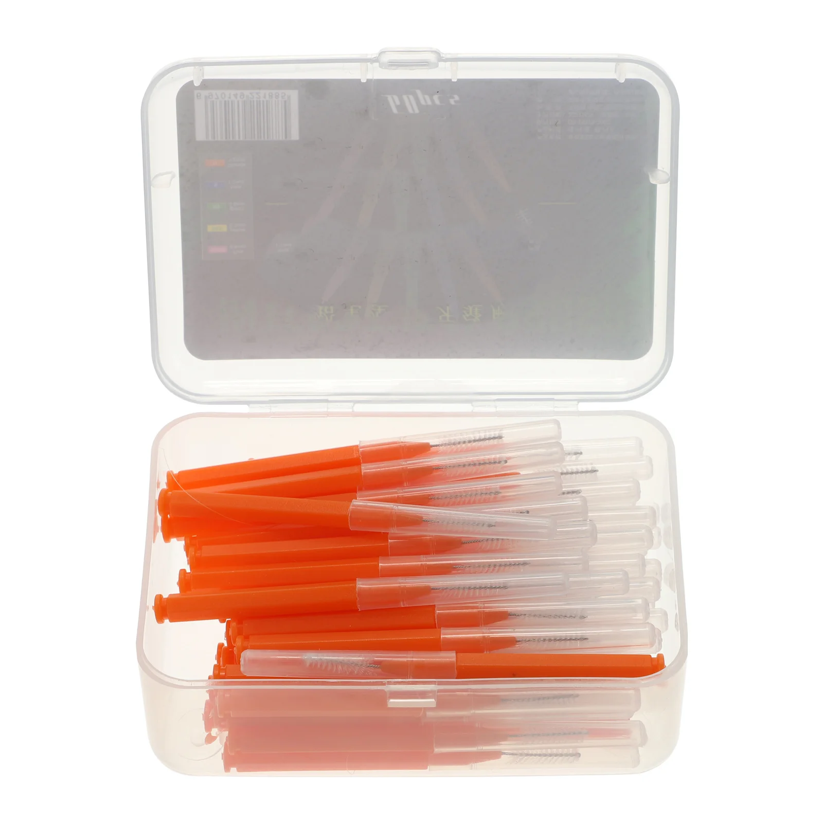 

60 pcs Inter-Dental Brushes Boxed Teeth Cleaner Flossers I-Shaped Practical Oral Care For Home Travel Office Use