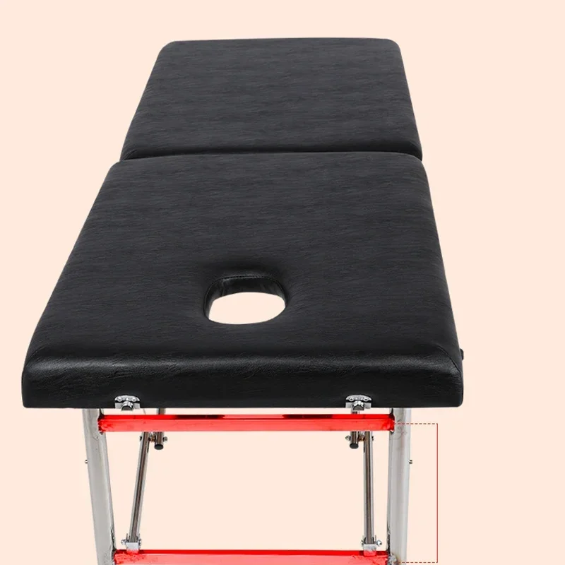 Folding Massage Bed Equipment Professional Chiropractic Physiotherapy Lit Pliant Table Chair Beauty Thai Pilates Beds Salon