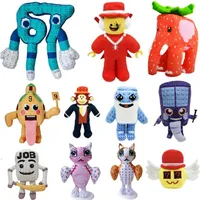 2026 New Steal A Brainrot Sammy Jandel Strawberry Elephant Plush Doll Anime Peripherals Toy Halloween Christmas Gift