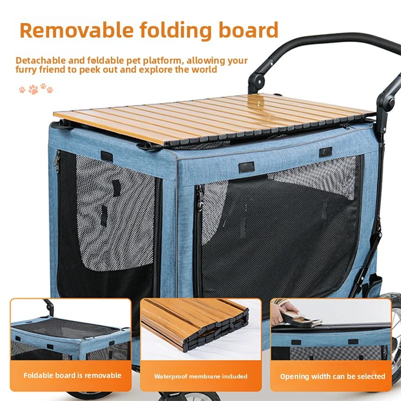 Foldable Dog Trolley Stroller - огляд і ціна Outdoor Camping Show