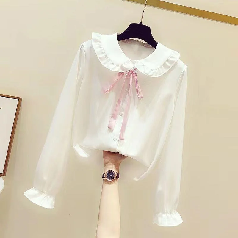 

Girls Baby's Kids Blouse Coat Jacket Outwear 2024 Ribbon Spring Autumn Shirts Cotton Gift Party Sunscreen Children's Clothing