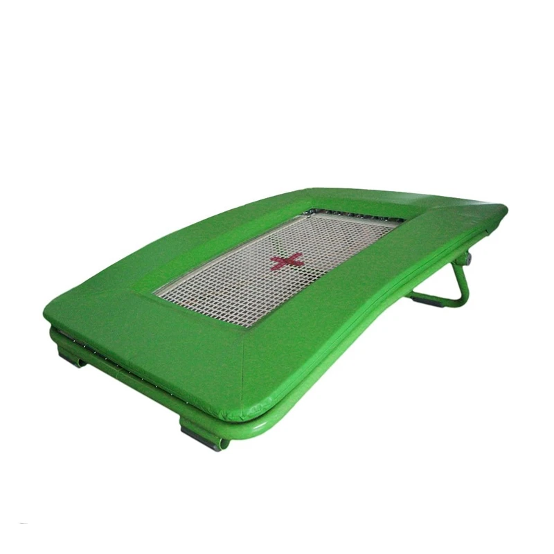 Manufacturer Wholesale Open Mini Trampoline square ne Foldable Mini  Children Training