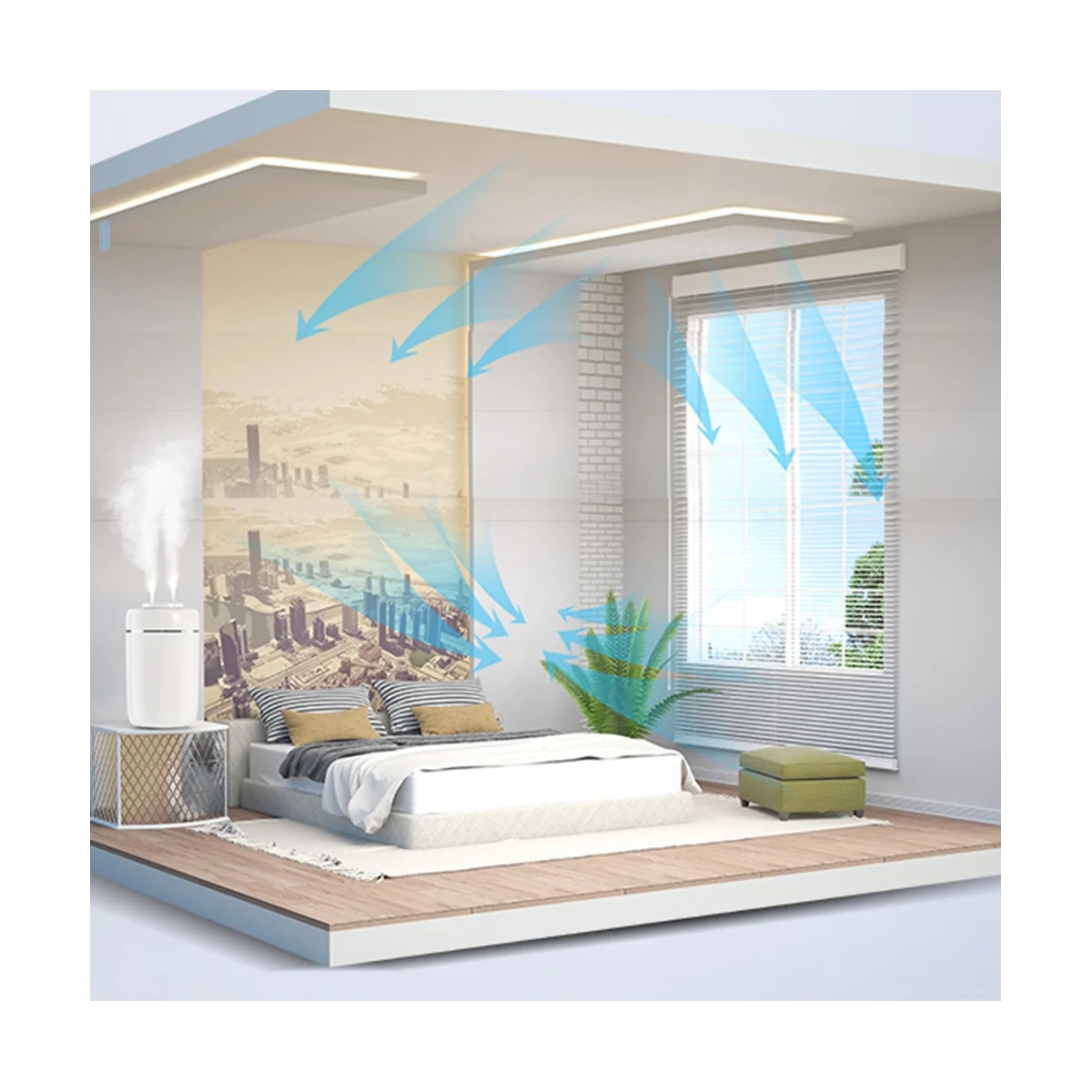 除湿機,ダブルノズル,充電式バッテリー,加湿器,ポータブル,家庭用