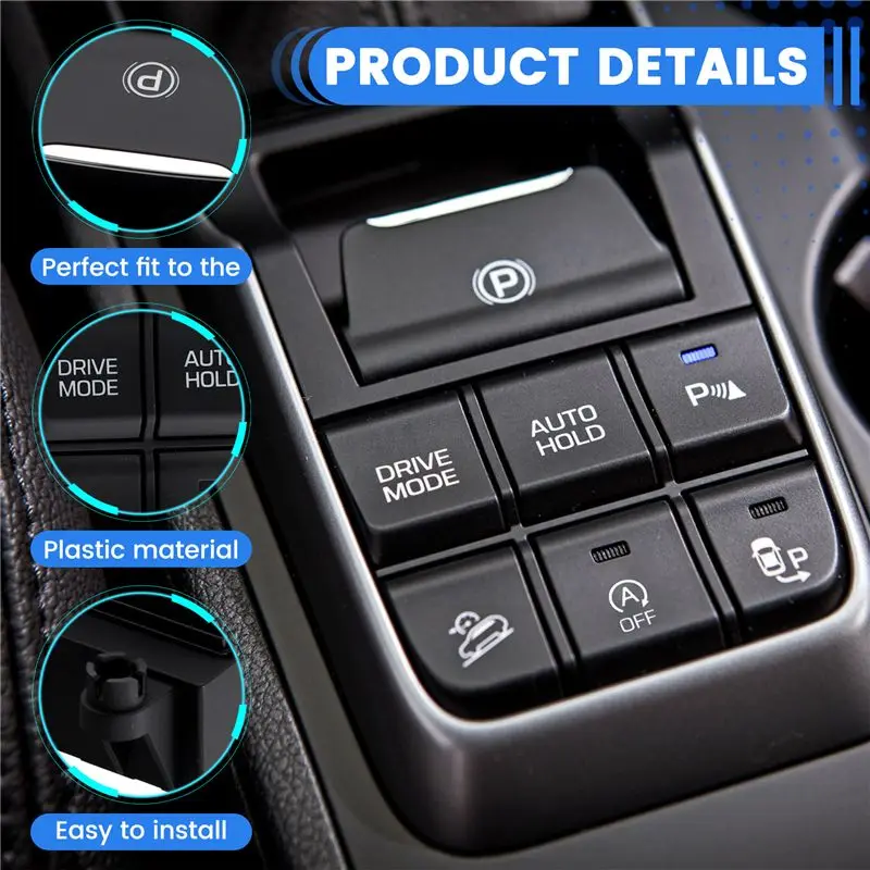 Dependable-93300D30004X 93300D3000 Electronic Hand Brake Switch For Tucson 2016 2017 Complete Flow Console Switch