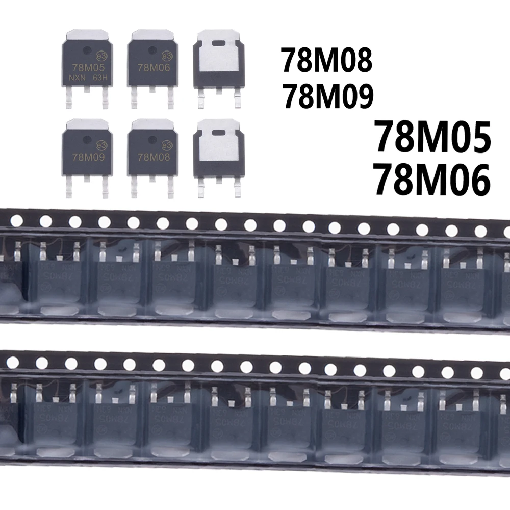 5/10/20/100PCS/LOT TO-252 78M05 78M06 78M08 78M09 78M12 78M15 79M05 TO-252 7805