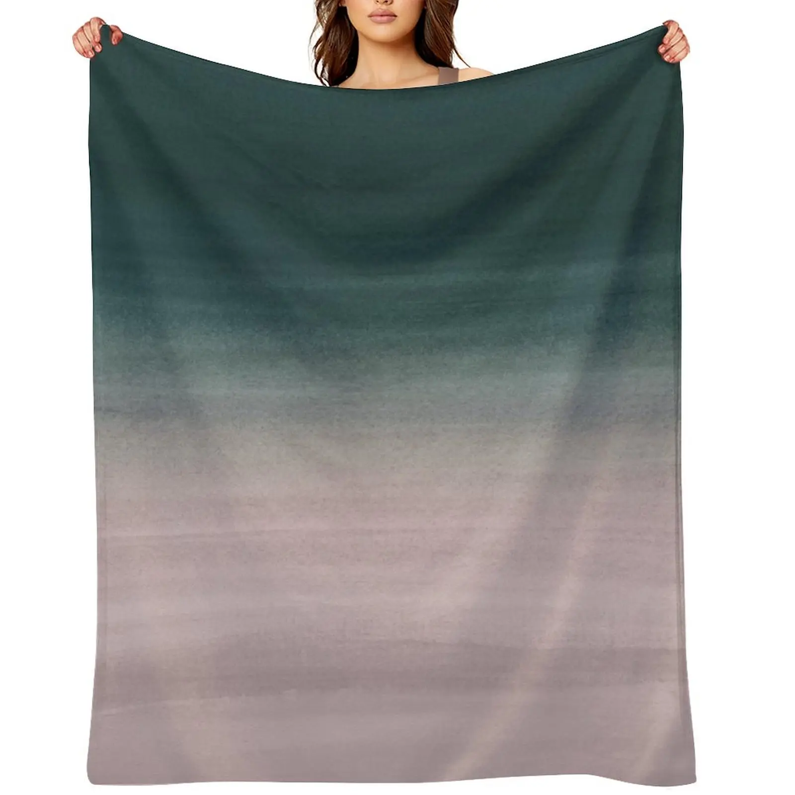 

Touching Teal Blush Watercolor Abstract #1 #painting #decor #art Throw Blanket Comforter Heavy Tourist Blankets