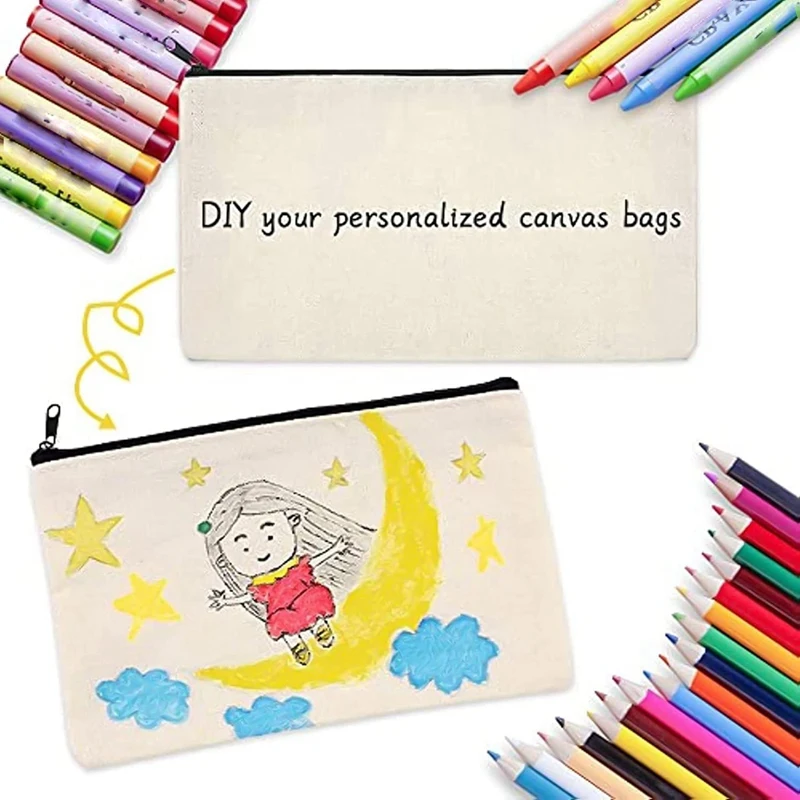 حقيبة أقلام رصاص بسحاب لتنظيم التخزين ، حقيبة أقلام رصاص ، لوازم مكتبية ، 21 عبوة