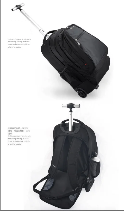 Men Business Carry on trolley Travel Luggage bag with Wheels Travel Trolley bag Travel Rolling luggage Bag Travel Wheeled bags