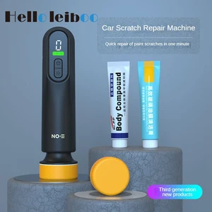 Leibo-Car-Wachspolizeisand Sandwille, Kratzermalerei drahtlose Reparatur, Windfoldglasfilm, 12000 U / min 6 Hauptverkaufsglasmaschine - №3