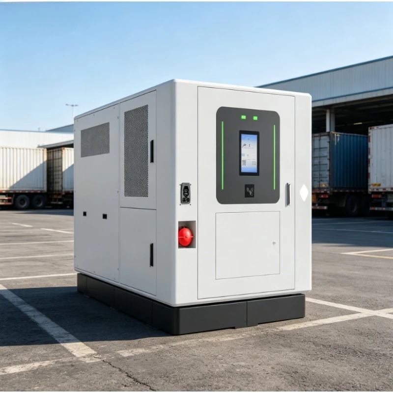 Customized 300kWh LiFePO4 Mobile Energy Storage System Super Fast DC EV Charging Station Emergency Power Supply