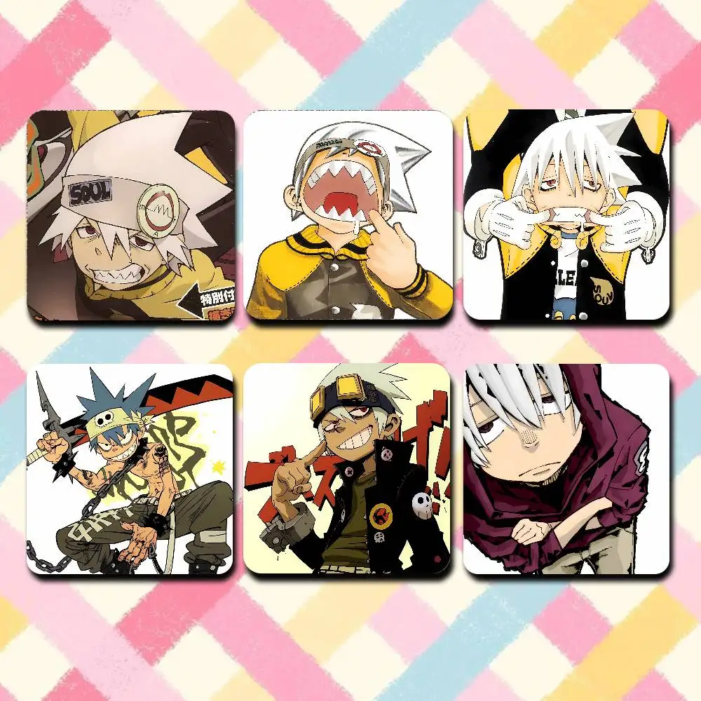 

S-SoulS Anime E-Evans Refrigerator Magnets Cute Cartoon Magnetic Personality Decorations Creative Gifts