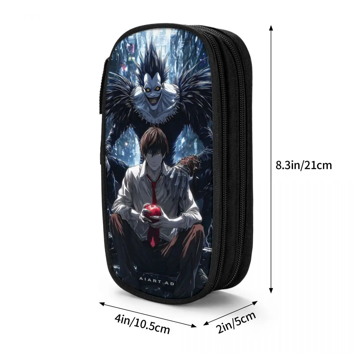 Deaths Notes Ryuk Anime Pencil Case for Boy Girl School Pen Box Pencil Bag Stationery Supplies Pen Holder Bag