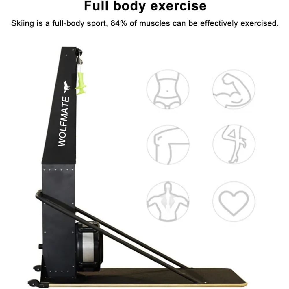 Ski Exercise Machine Indoor Exercise Machine Ski Equipment Indoor Aerobic Wind Resistance Machine (MND-X005)