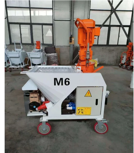 M9 fully automatic construction machinery core mortar plastering machine gypsum spraying machine