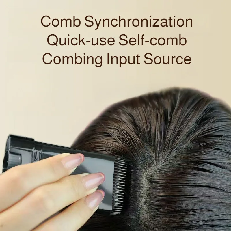 Waterproof and sweatproof hair dye to cover gray hair Temporary Hair Color Brush Pen for Gray Hair, Quick Hair Color Tool for Wo