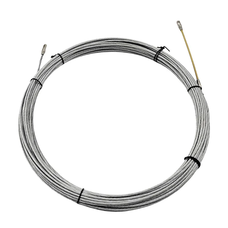 5-50m Steel Wire Pullers Electrician Through Wall Lead Wire Durable Metal Threading Device Power Maintenance Accessories image 3