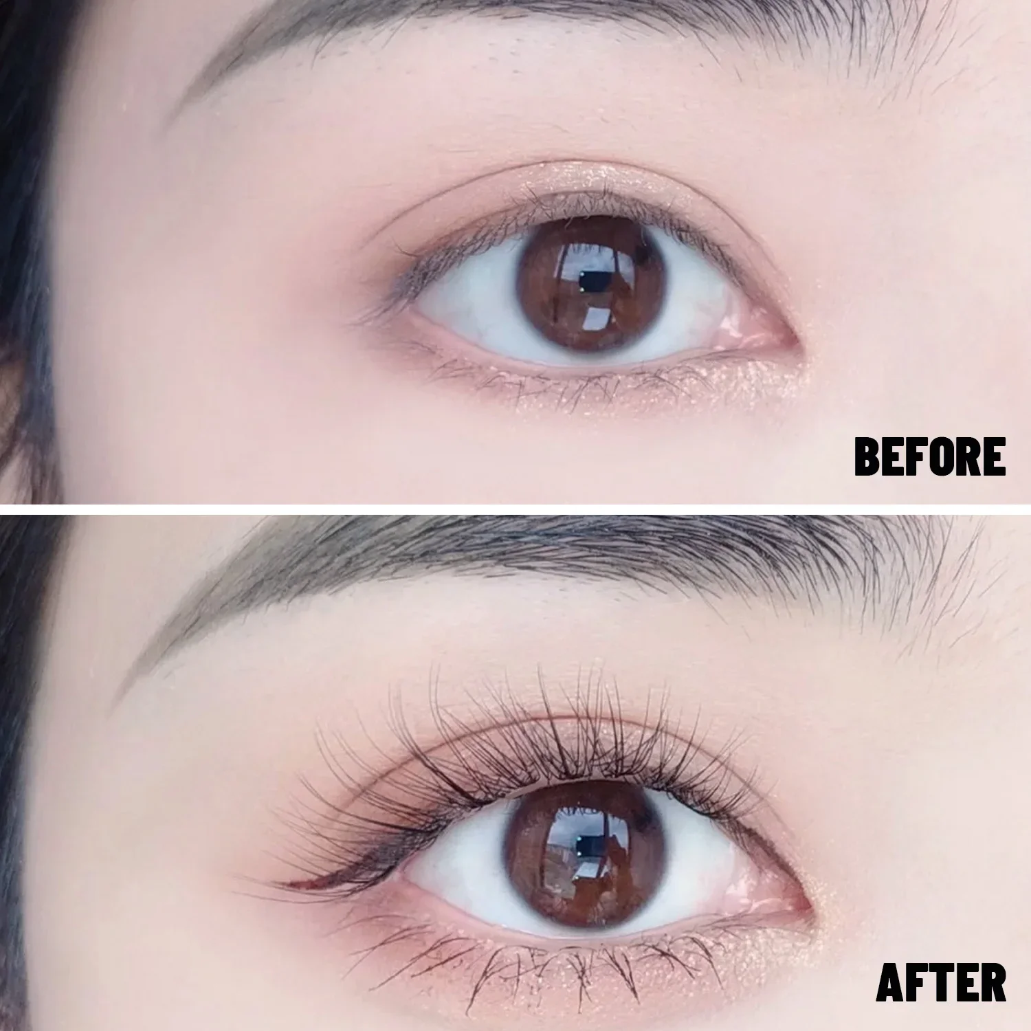 Mini rizador de pestañas portátil sin batería, Clips rizadores de pestañas fáciles de usar, rizador Natural para principiantes, herramientas cosméticas de maquillaje