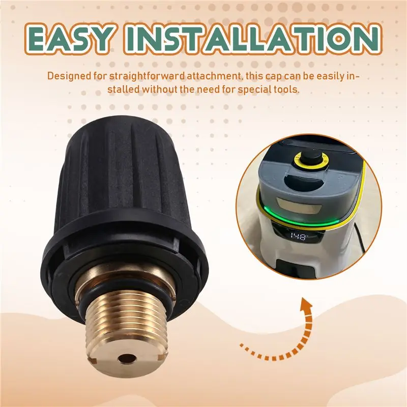 A69efor Karcher Steam Cleaner 4 590105 0 Compatible Safety Valve Cap Sealing Clasp Cap With Easy Installation Safety Assurances