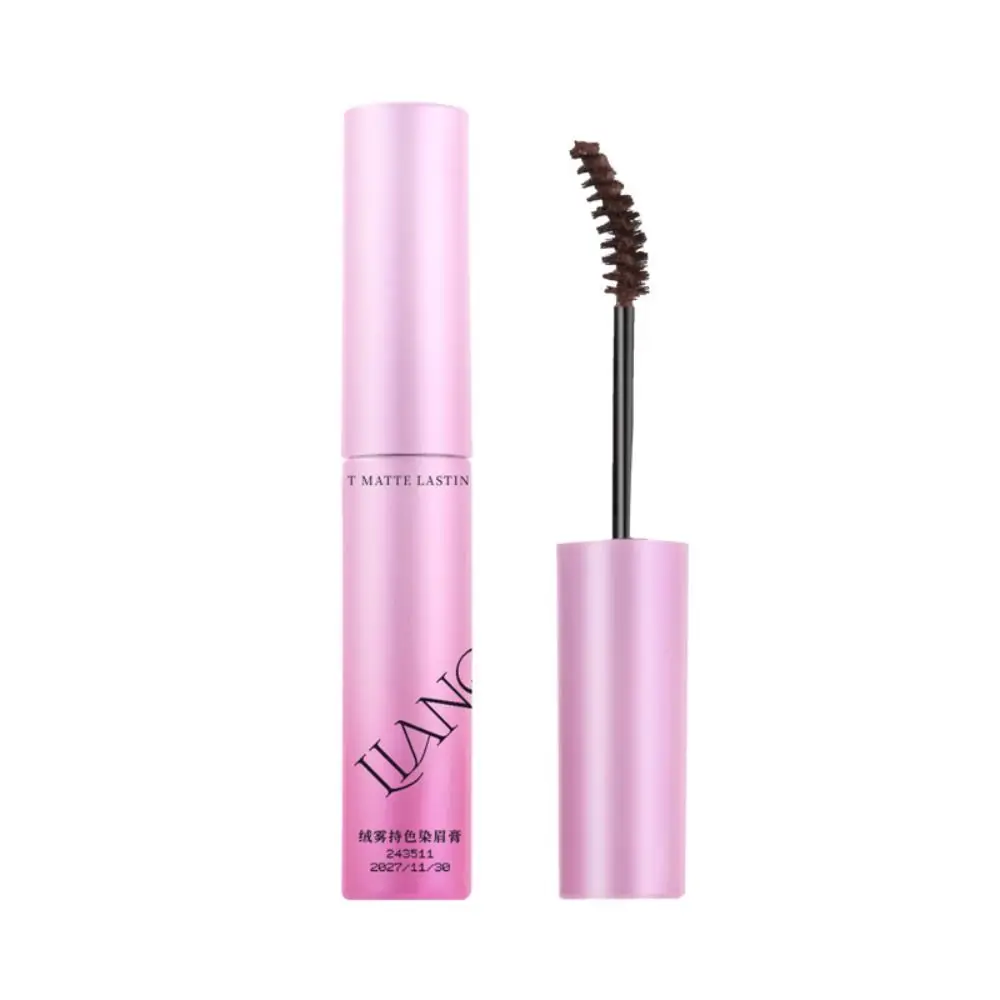 Natural 4 Colors Dyeing Eyebrow Cream Non-smudge Waterproof Lashes Mascara Long-lasting Sweat-proof Eyebrow Cream Makeup Gift