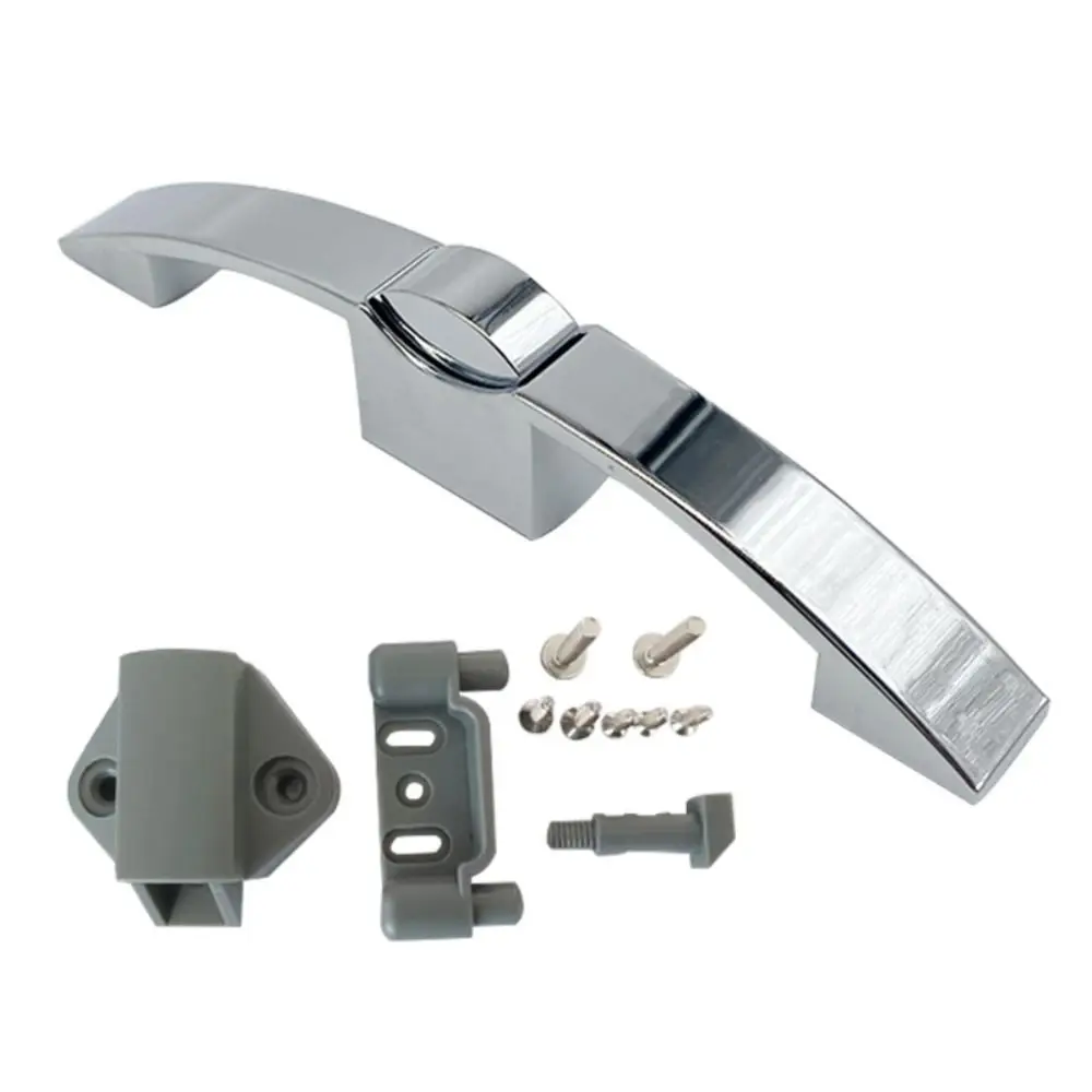 

Practical Camper Car Push Lock RV Motorhome Button Locks Caravan Boat Cabinet Locks