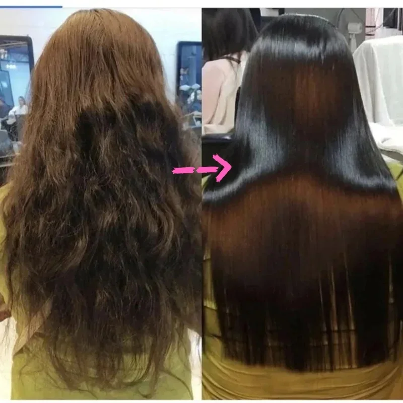 Máscara mágica de queratina, reparação de 5 segundos, cabelos crespos, cabelos danificados, macios, nutrição brilhante, hidratação profunda, cuidados com o cabelo nutritivo