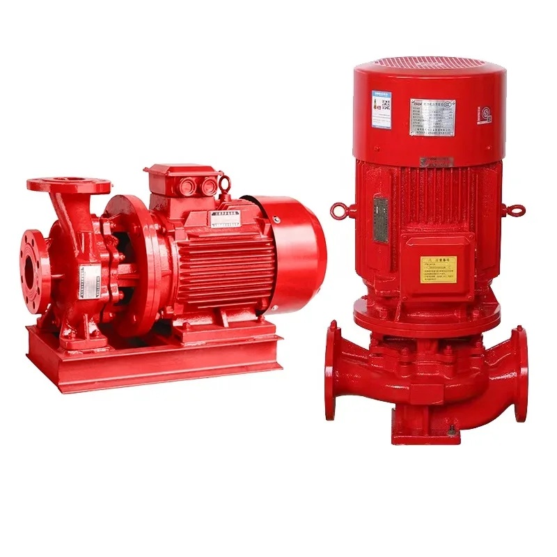 vertical turbine single stage fire pump flow meter  end suction centrifugal water pump for fire fighting  price list