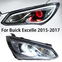 Head Lamp for Buick Excelle LED Headlight 2015-2017 Headlights LED daytime running light Devil's Eye high-end xenon lamp