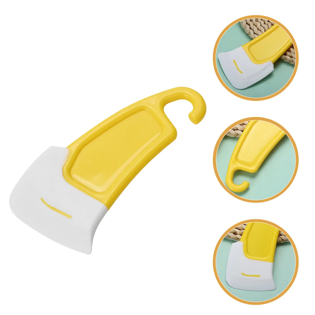 ที่ขูดทำความสะอาดก้นหม้อซิลิโคน 6 ชิ้น ปลอดภัยสำหรับครัว ไม่ติดกระทะ ใช้ขูดคราบไขมัน จัดเก็บได้กะทัดรัด