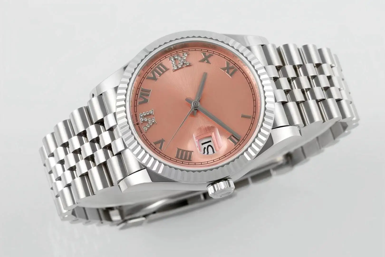 Moderne Minimalistische Kunst-Designer-Uhr für Männer und Frauen, Geometrisches Einfaches Zifferblatt, Quarz-Armbanduhr, Matt, Hautfreundliches Armband, Wasserdicht, für Büro, Kunstausstellung,
