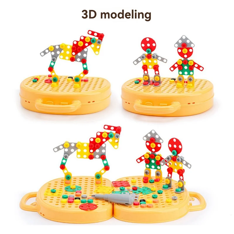 Play Toolbox, Toolbox, Toddler Drill And Screw Toolbox-Y44A